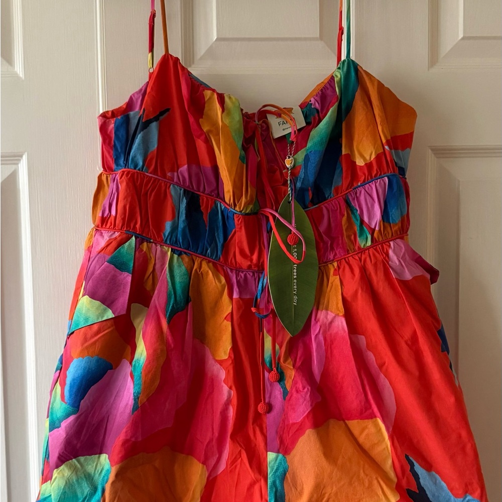 FARM Rio Multicolor Organic Cotton Dress